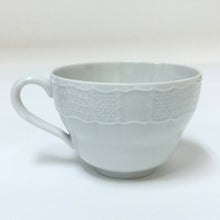 画像をギャラリービューアに読み込む, ヘキスト HOCHIST creative collection 白磁 カップ&ソーサー 2客 プレート 皿 2枚 ホワイト【中古】【美品】