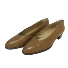 画像をギャラリービューアに読み込む, エルメス HERMES プレーントゥ パンプス レザー サイズ36 23cm相当 ブラウン【中古】