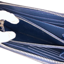 画像をギャラリービューアに読み込む, LOUIS VUITTON ルイ・ヴィトン ジッピーXL 長財布 オーガナイザー M64019 トラベルケース レザー オセアン(ブルー系)【中古】メンズ