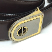 Load image into Gallery viewer, ダンヒル Dunhill レザー リバーシブルベルト ブラウン ブラック【中古】