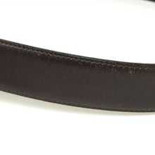 Load image into Gallery viewer, ダンヒル Dunhill レザー リバーシブルベルト ブラウン ブラック【中古】