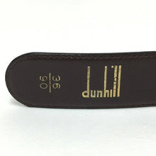 Load image into Gallery viewer, ダンヒル Dunhill レザー リバーシブルベルト ブラウン ブラック【中古】