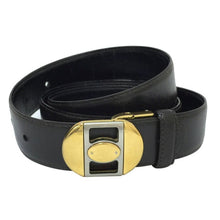 画像をギャラリービューアに読み込む, ダンヒル Dunhill レザー リバーシブルベルト ブラウン ブラック【中古】