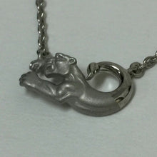 画像をギャラリービューアに読み込む, カレライカレラ Carrera y Carrera パンサーネックレス K18WG シルバー【中古】