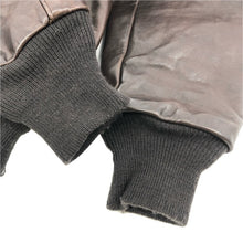 이미지를 갤러리 뷰어에 로드 , schott ショット USA製 A-2 フライトジャケット ライナー付 184SM レザー ブラウン サイズ42(XL相当)【中古】 メンズ 大きいサイズ