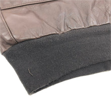 이미지를 갤러리 뷰어에 로드 , schott ショット USA製 A-2 フライトジャケット ライナー付 184SM レザー ブラウン サイズ42(XL相当)【中古】 メンズ 大きいサイズ