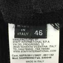 이미지를 갤러리 뷰어에 로드 , ヴィクター&ロルフ VIKTOR&ROLF テーラードジャケット 背抜き サイズ46 ブラック【中古】