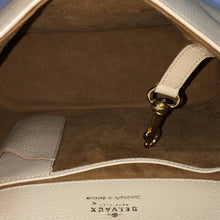 画像をギャラリービューアに読み込む, デルヴォー DELVAUX ボルティモア BALTIMORE ハンドバッグ クリーム【中古】【美品】