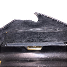 画像をギャラリービューアに読み込む, CHARLES JOURDAN シャルル・ジョルダン 2WAY チェーンショルダー クラッチバッグ レザー ブラック【中古】 レディース