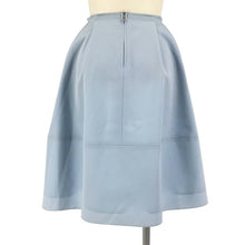 画像をギャラリービューアに読み込む, フォクシー FOXEY Skirt サイドタック フレアスカート サイズ38 S相当 ライトブルー【中古】【美品】