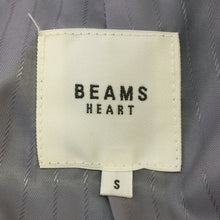 画像をギャラリービューアに読み込む, ビームスハート BEAMS HEART ファーポケット付き ノーカラーコート S グレー【中古】