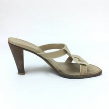 画像をギャラリービューアに読み込む, エルメス HERMES サンダル ヒール ベージュ【中古】