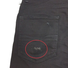 画像をギャラリービューアに読み込む, アミリ AMIRI サイドライン ストレッチデニム ダメージ加工 サイズ31 ブラック【中古】