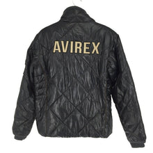 画像をギャラリービューアに読み込む, アヴィレックス AVIREX 中綿ジャケット ワッペン L 3122068 ブラック【中古】