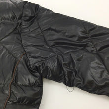 画像をギャラリービューアに読み込む, アヴィレックス AVIREX 中綿ジャケット ワッペン L 3122068 ブラック【中古】