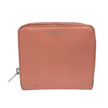 画像をギャラリービューアに読み込む, バレンシアガ BALENCIAGA ラウンドファスナー 二つ折り財布 392125 サーモンピンク【中古】