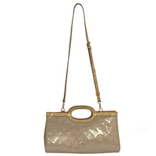 画像をギャラリービューアに読み込む, ルイ ヴィトン LOUIS VUITTON ロクスバリードライブ ヴェルニ 2wayショルダーバッグ ハンドバッグ ベージュ【中古】