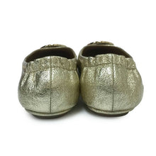이미지를 갤러리 뷰어에 로드 , Tory Burch トリーバーチ フラットシューズ レザー ゴールド サイズ7.5(24.5cm相当)【中古】【新品同様】【美品】レディース