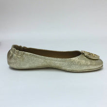 이미지를 갤러리 뷰어에 로드 , Tory Burch トリーバーチ フラットシューズ レザー ゴールド サイズ7.5(24.5cm相当)【中古】【新品同様】【美品】レディース