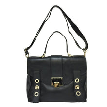 画像をギャラリービューアに読み込む, ジミーチュウ JIMMY CHOO 2wayショルダーバッグ ハンドバッグ ブラック【中古】