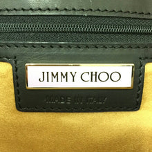 画像をギャラリービューアに読み込む, ジミーチュウ JIMMY CHOO 2wayショルダーバッグ ハンドバッグ ブラック【中古】