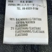 画像をギャラリービューアに読み込む, エスカーダ ESCADA フラワーデニムパンツ ジーンズ 花飾り サイズ36 M相当 インディゴブルー【中古】