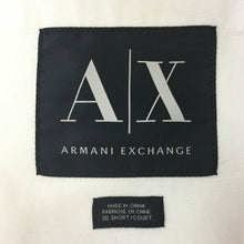 画像をギャラリービューアに読み込む, アルマーニエクスチェンジ Armani Exchange 麻混 テーラードジャケット 裏地なし サイズ36 M相当 ホワイト【中古】
