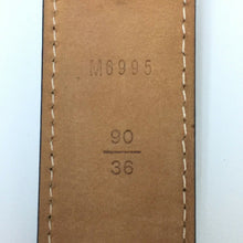 画像をギャラリービューアに読み込む, ルイ ヴィトン LOUIS VUITTON サンチュール エリプス ダミエ ベルト M6995 【中古】【美品】