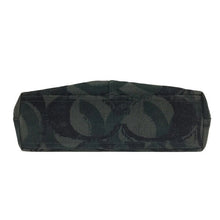 画像をギャラリービューアに読み込む, コーチ COACH 2way トートバッグ 70411 ダークグリーン ロゴ迷彩柄【中古】