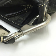 画像をギャラリービューアに読み込む, コーチ COACH 2way トートバッグ 70411 ダークグリーン ロゴ迷彩柄【中古】