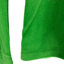 画像をギャラリービューアに読み込む, ダンスウィズドラゴン DANCE WITH DRAGON ハーフジップ 長袖トップス ゴルフウェア 起毛素材 サイズ3 L相当 ネオングリーン系【中古】