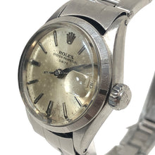 이미지를 갤러리 뷰어에 로드 , ROLEX ロレックス オイスターパーペチュアルデイト 6519 腕時計 ステンレススチール(SS) シルバー 8番台 自動巻き シルバー文字盤【中古】レディース