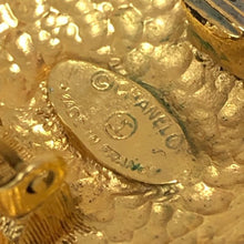 画像をギャラリービューアに読み込む, シャネル CHANEL ココマークイヤリング ヴィンテージ オールド 丸形 サークル ゴールド【中古】