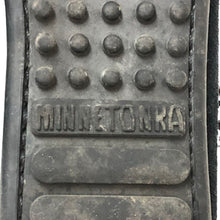 画像をギャラリービューアに読み込む, ミネトンカ MINNETONKA レースアップブーツ フリンジ サイズ7 24cm ブラック【中古】