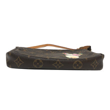 將圖片載入圖庫檢視器 ルイ ヴィトン LOUIS VUITTON パンダ ポシェット アクセソワール モノグラム 村上隆 アクセサリーポーチ ハンドバッグ M51981 【中古】