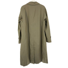 画像をギャラリービューアに読み込む, バーバリーズ BURBERRYS ステンカラーコート ネーム入り WD001 902 46 カーキ【中古】