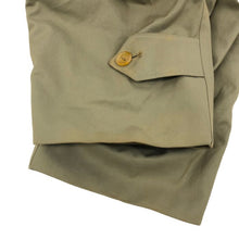 画像をギャラリービューアに読み込む, バーバリーズ BURBERRYS ステンカラーコート ネーム入り WD001 902 46 カーキ【中古】