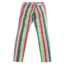 画像をギャラリービューアに読み込む, エスカーダ スポート ESCADA SPORT パンツ サイズ32 マルチカラー ストライプ柄【中古】