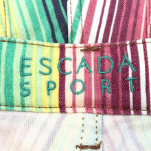 画像をギャラリービューアに読み込む, エスカーダ スポート ESCADA SPORT パンツ サイズ32 マルチカラー ストライプ柄【中古】