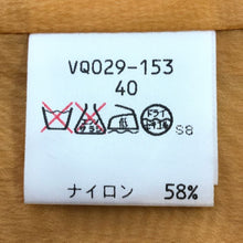 画像をギャラリービューアに読み込む, Kオブクリツィア KOFKRIZIA シルク混 ブルゾン 薄手 サイズ40 L相当 黄土色系【中古】