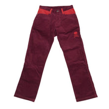 将图片加载到图库查看器,ダンスウィズドラゴン DANCE WITH DRAGON ゴルフパンツ コーデュロイ ストレッチ サイズ1 ボルドー【中古】