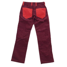 将图片加载到图库查看器,ダンスウィズドラゴン DANCE WITH DRAGON ゴルフパンツ コーデュロイ ストレッチ サイズ1 ボルドー【中古】
