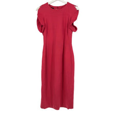 画像をギャラリービューアに読み込む, エスカーダ ESCADA ワンピース ストレッチ サイズ38 ショッキングピンク【中古】