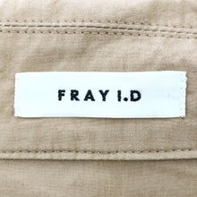 将图片加载到图库查看器,フレイ アイディー FRAY ID ウエストリボン ワンピース サイズ0 S相当 ベージュ【中古】