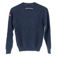 Load image into Gallery viewer, マスターバニーエディション MASTER BUNNY EDITION 長袖ニット セーター カシミヤ100% サイズ0 ネイビー【中古】