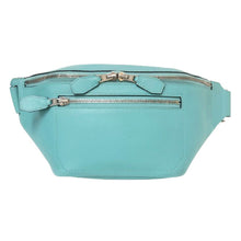 画像をギャラリービューアに読み込む, エルメス HERMES シティスライドクロス D刻印 ボディバッグ ウエストポーチ ライトブルー【中古】