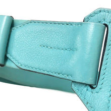 画像をギャラリービューアに読み込む, エルメス HERMES シティスライドクロス D刻印 ボディバッグ ウエストポーチ ライトブルー【中古】