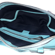 画像をギャラリービューアに読み込む, エルメス HERMES シティスライドクロス D刻印 ボディバッグ ウエストポーチ ライトブルー【中古】