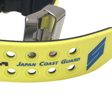画像をギャラリービューアに読み込む, カシオ CASIO G SHOCK Gショック FROGMAN フロッグマン 海上保安制度創設70周年 記念モデル コラボレーションモデル 海上保安庁 タフソーラー 腕時計 クオーツ GWF D1000JCG 9JR【中古】【新品同様】【美品】