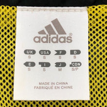 이미지를 갤러리 뷰어에 로드 , アディダス adidas セットアップ 長袖ハーフジップウィンドジャケット パンツ Mサイズ ブラック【中古】
